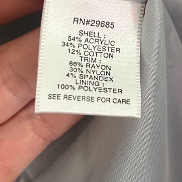 Pendleton • Tweed Plaid Zip Uo Blazer - Picture 4 of 6